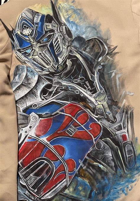 Optimus prime Transformers Painting by Deedesigncustomizer in Bengaluru