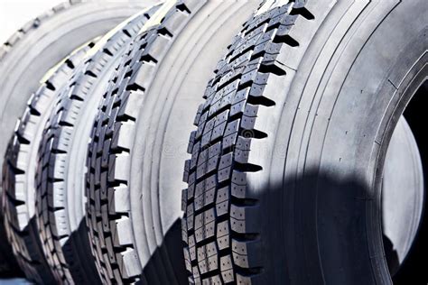 Tires of Different Sizes for Truck Stock Image - Image of track ...