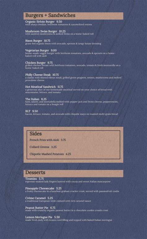 Hotel Service Menu Design Template By Musthavemenus