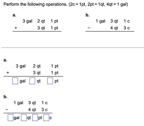 Solved Perform The Following Operations Chegg