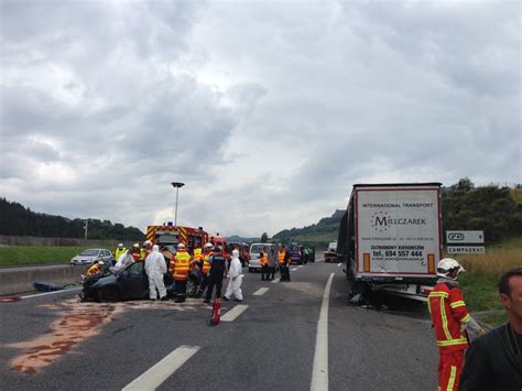 Deux morts et un blessé grave sur lA75 Aiguilhe et Beauzac endeuillées