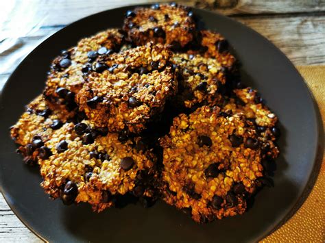 Cookies Banane Chocolat Flocons D Avoine Rappelle Toi Des Mets