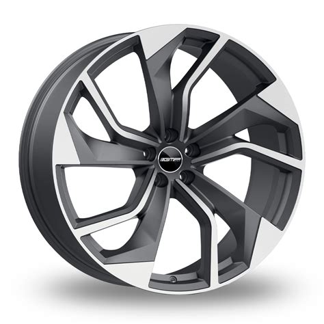 Gmp Italia Rebel Anthracite Polished Alloy Wheels Wheelbase