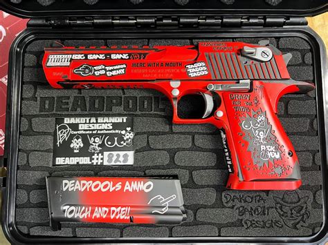 Desert Eagle Red Black Ae