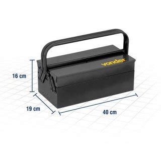 Caixa De Ferramentas Sanfona Gavetas Cm Vonder Corremol