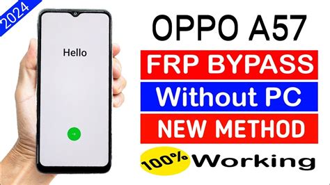 OPPO A57 2022 FRP Bypass Android 12 OPPO A57 CPH2387 Gmail Lock