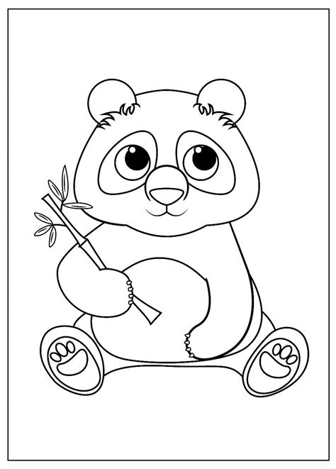 Desenhos Para Colorir Pandinha