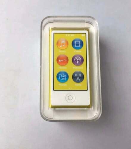 Apple Ipod Nano 7th Generation Yellow 16gb Sealed New In Box 885909564750 Ebay