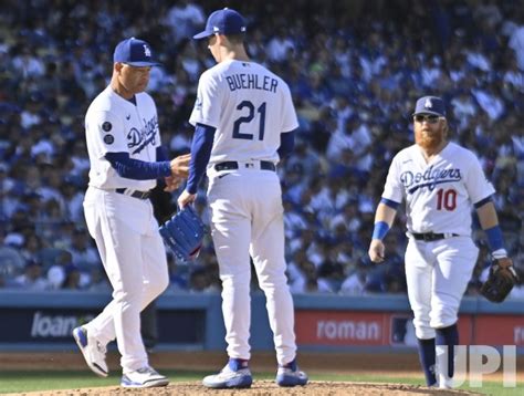 Photo: 2021 NLCS Atlanta Braves vs Los Angeles Dodgers in Los Angeles ...