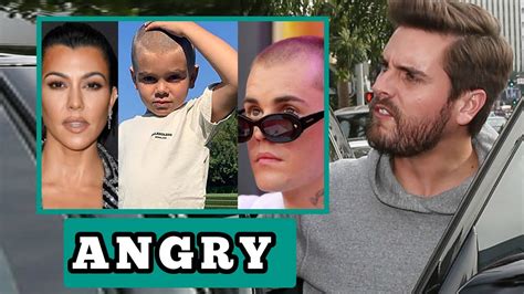 Angry 🛑scott Disick Slaps Kourtney As Dna Results Confirm Reign Is Justin Beiber S Son Youtube