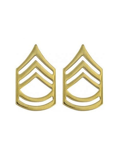 Insignia / Sergeant First Class / Gold