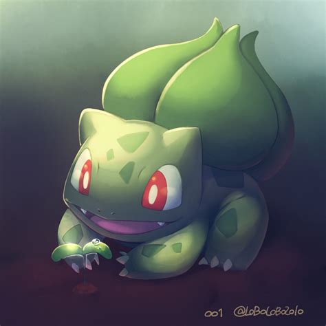 Safebooru Bright Pupils Bulbasaur Claws Commentary Request Fangs