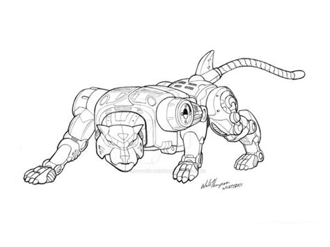 Transmetal Cheetor Pencil By Kryptoniteking On Deviantart