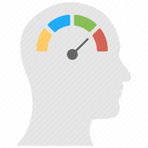 Brain Progress Head Speedometer Human Ability Mental Performance