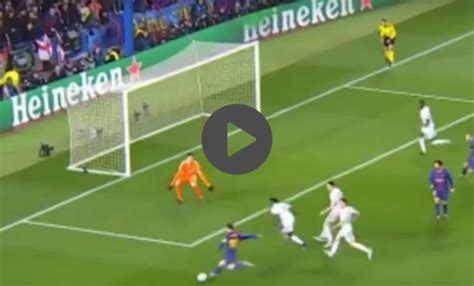 Lionel Messi Vs Chelsea Goal Video As He Reaches 100 In Champions League