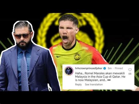 Tmj Bocor Rahsia Romel Morales Kini Pemain Naturalisasi Terbaru Harimau