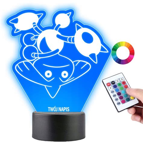 Lampka Na Biurko Statuetka Led Anime Pokemon Hitmonotop Tw J Napis