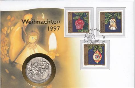 Numisbrief Weinachten Lie Medaille Silber Kaufen Auf Ricardo