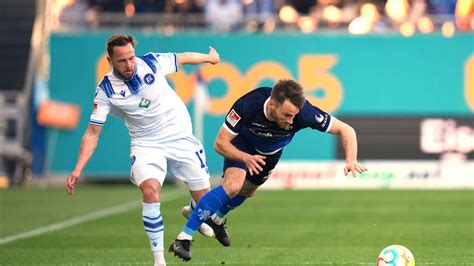 Knappe Niederlage Karlsruher SC verpasst Überraschung bei Darmstadt 98