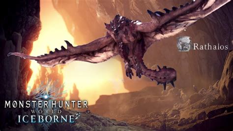 Monster Hunter World Iceborne Rathalos First Encounter Youtube