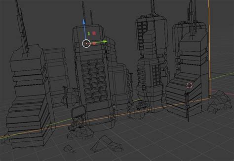 3D Model Low Poly CyberPunk City VR AR Low Poly CGTrader