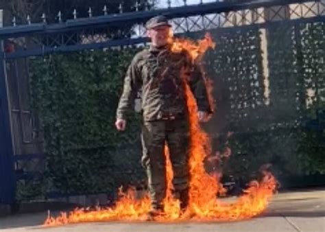 US Airman Aaron Bushnell Sets Himself On Fire Protesting Gaza Genocide