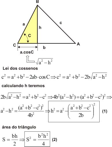 Formula Para Triangulo Escaleno - rowrich