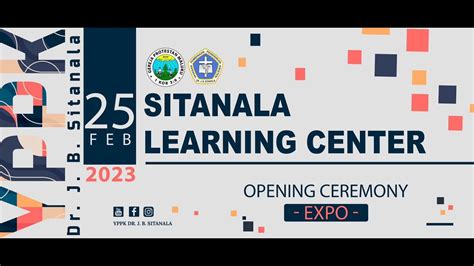 OPEN CEREMONY SITANALA LEARNING CENTER YouTube