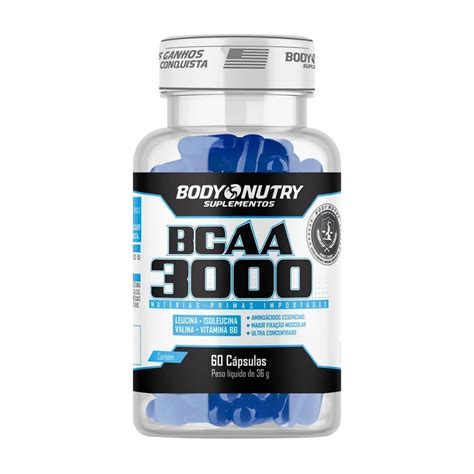 Bcaa 3000 60 Cápsulas Body Nutry OtimaNutri