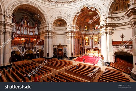 Interior Berliner Dom Central Berlin Germany Stock Photo 57109219 ...