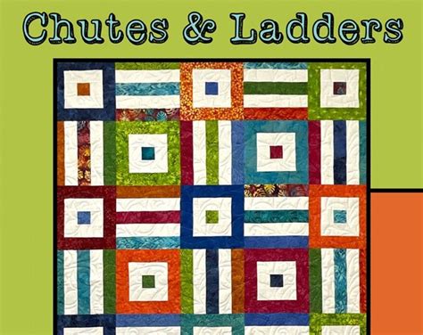 Chutes And Ladders Quilt Pattern Vrdmc079 Jelly Roll Friendly 25