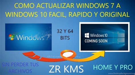 Como Actualizar Windows 7 A Windows 10 Sin Formatear Sin Borrar