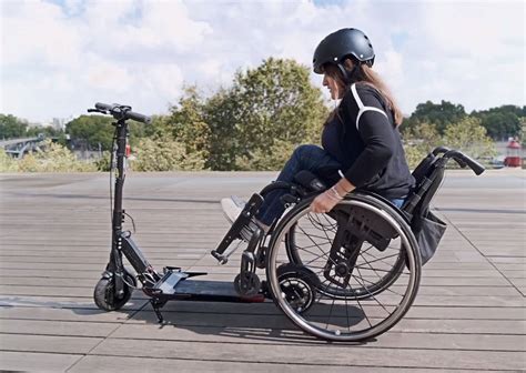 Omni Un Kit Innovant Pour électrifier Un Fauteuil Roulant Avec Une