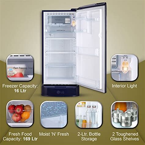 Lg L Star Inverter Direct Cool Single Door Refrigerator Gl