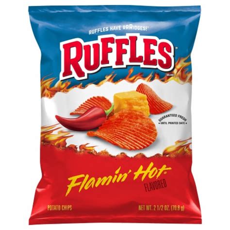 Ruffles® Flamin Hot® Flavored Potato Chips 2 5 Oz Ralphs