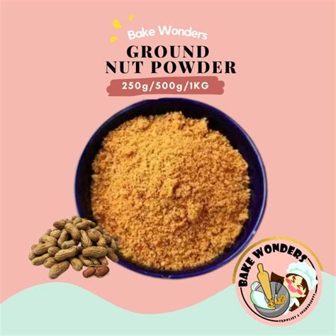 Peanut Ground Peanut Powder Groundnut Powder Serbuk Kacang Tanah