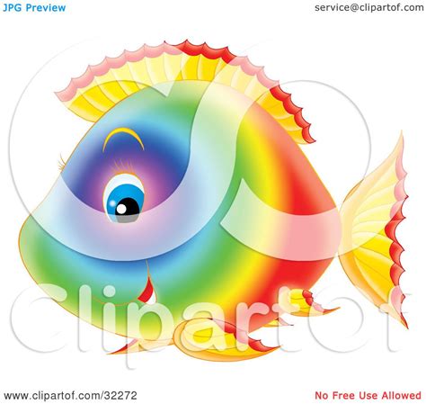 Rainbow Fish Clipart