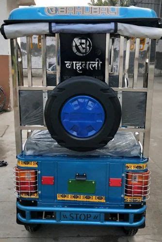 Bahubali E Rickshaw Plus Vehicle Capacity Seater At Best Price In