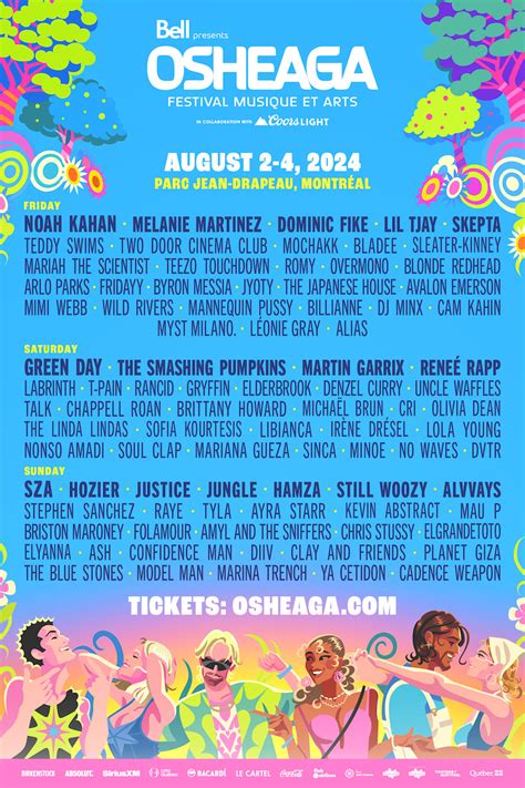 Osheaga 2024 Poster On Imelda Malynda