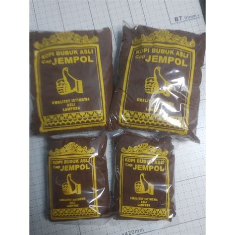 Jual Kopi Cap Jempol Kemasan 250 180 90gr Shopee Indonesia