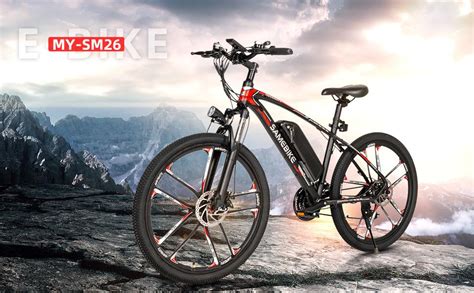 Samebike Bicicletta Elettrica Per Adulti Bici Elettrica Con