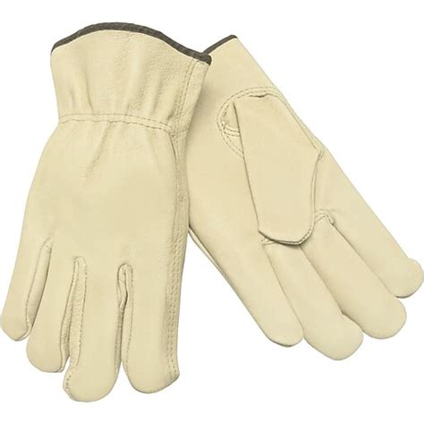 Memphis Gloves® Drivers Gloves Pigskin Leather Slip On Cuff Xl Size