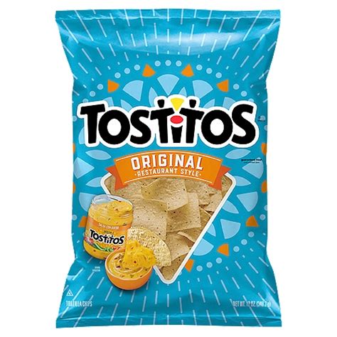 Tostitos Tortilla Chips Original Restaurant Style 12 Oz The Fresh