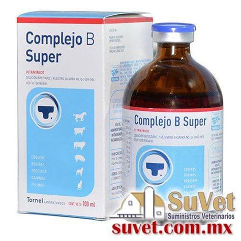 COMPLEJO B SÚPER frasco de 10 ml SUVET