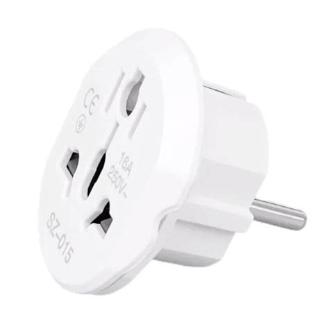 16A Universal EU Travel Adapter Euro Converter UK US AU To EU AC Power