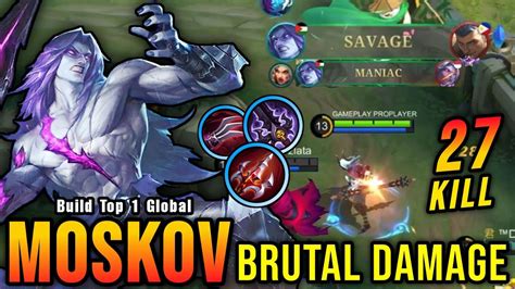 SAVAGE 27 Kills Moskov Crazy LifeSteal With Brutal Damage Build