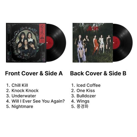 Red Velvet Chill Kill Album In Vinyl Record Free And Fast Shipping