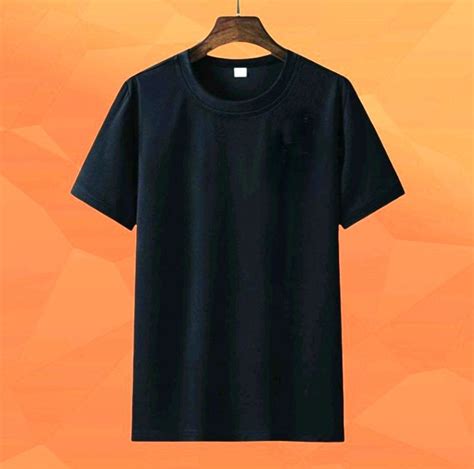 Kaos Hitam Poloskaos Polos Hitamkaosbaju Poloskaos Oblong Dewasa