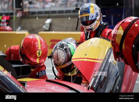 Le Mans France 11th June 2023 GIOVINAZZI Antonio Ita Ferrari AF