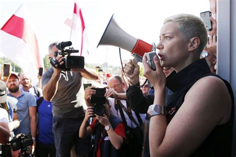 Belarusian Opposition Leader Maria Kolesnikova Sentenced To Years